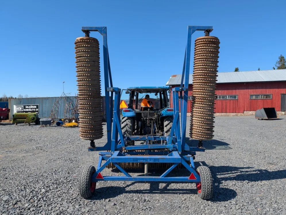 Dalbo Rollomat jyrät, 630cm / Kiekot 50cm, hydraulisesti taittuva, video!