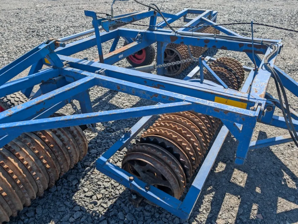 Dalbo Rollomat jyrät, 630cm / Kiekot 50cm, hydraulisesti taittuva, video!