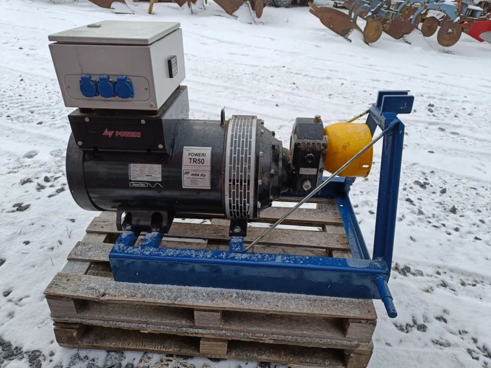 Poweri TR-50 aggregaatti / traktorikäyttöinen, käyttämätön
