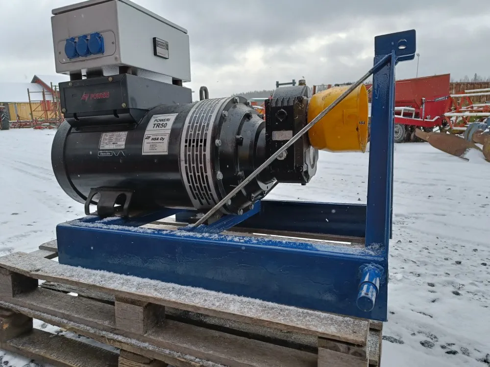 Poweri TR-50 aggregaatti / traktorikäyttöinen, käyttämätön