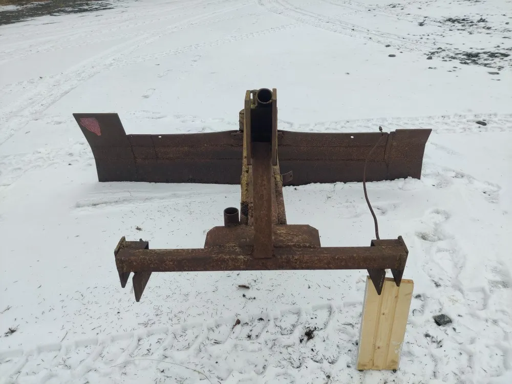 Perälevy 200cm pikkutraktoriin / käytetty, ei ympäripyörivä