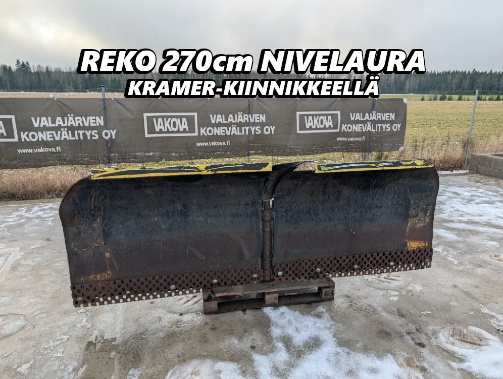 Reko 270cm nivelaura / Kramer-kiinnike - Katso video!