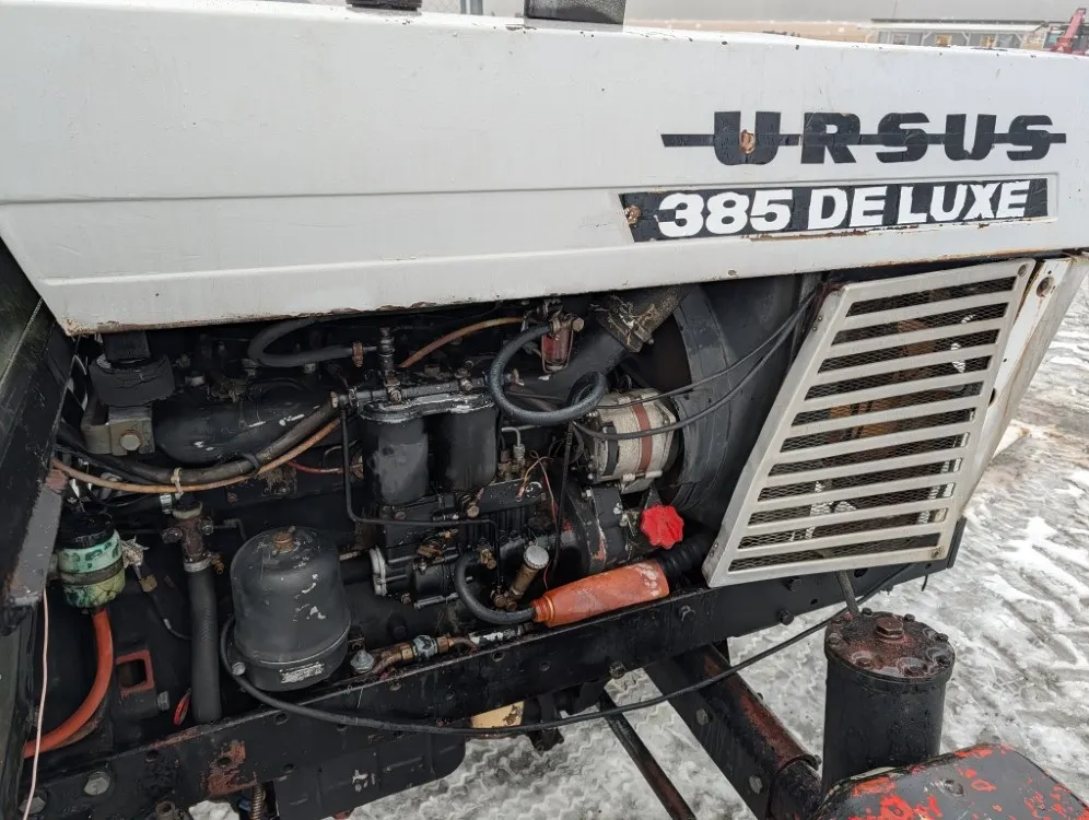 Ursus 385 De Luxe traktori / Takaveto - hyvät renkaat - Katso video!