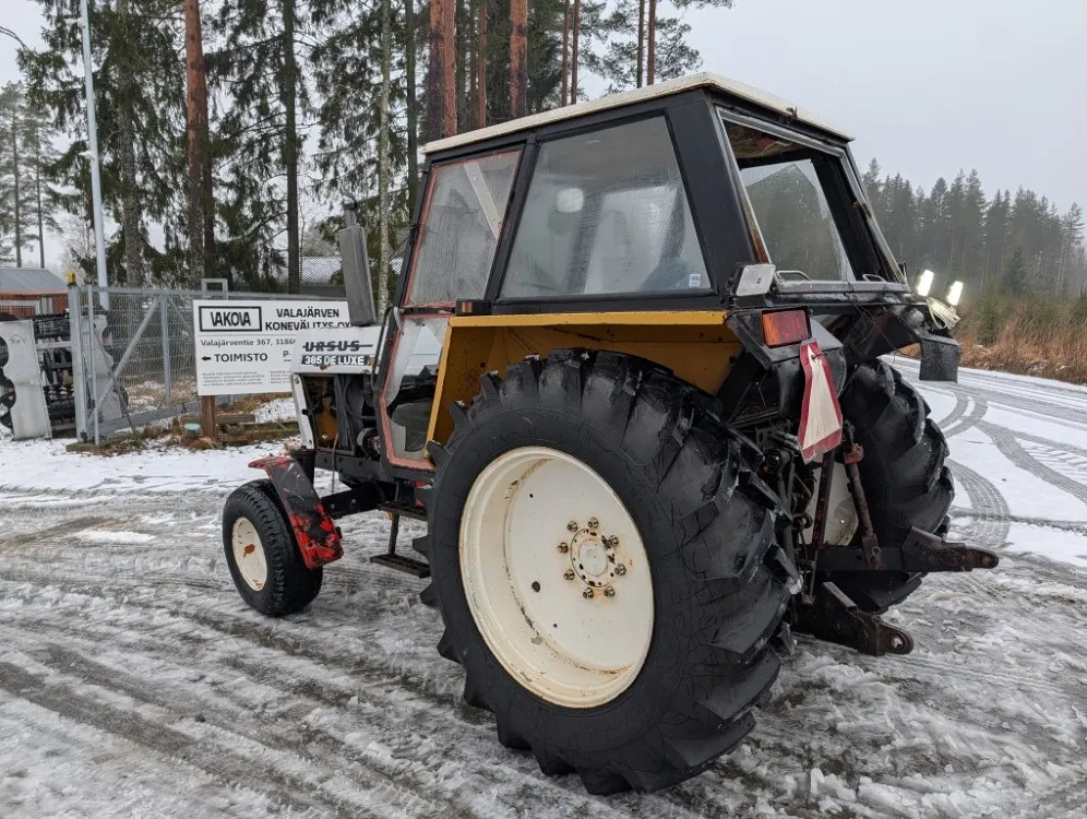Ursus 385 De Luxe traktori / Takaveto - hyvät renkaat - Katso video!