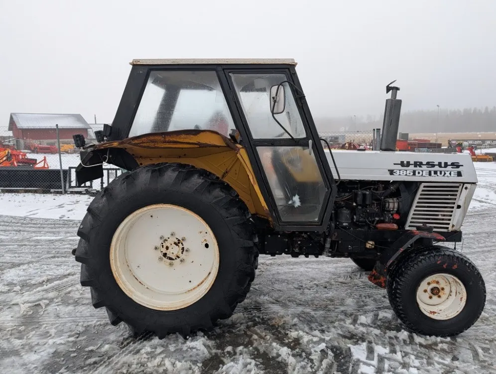 Ursus 385 De Luxe traktori / Takaveto - hyvät renkaat - Katso video!