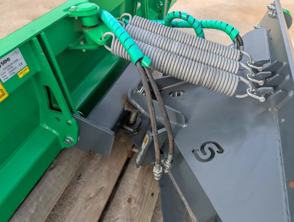 Sami 3000HD hydraulinen puskulevy / EURO, hyväkuntoinen, katso video!