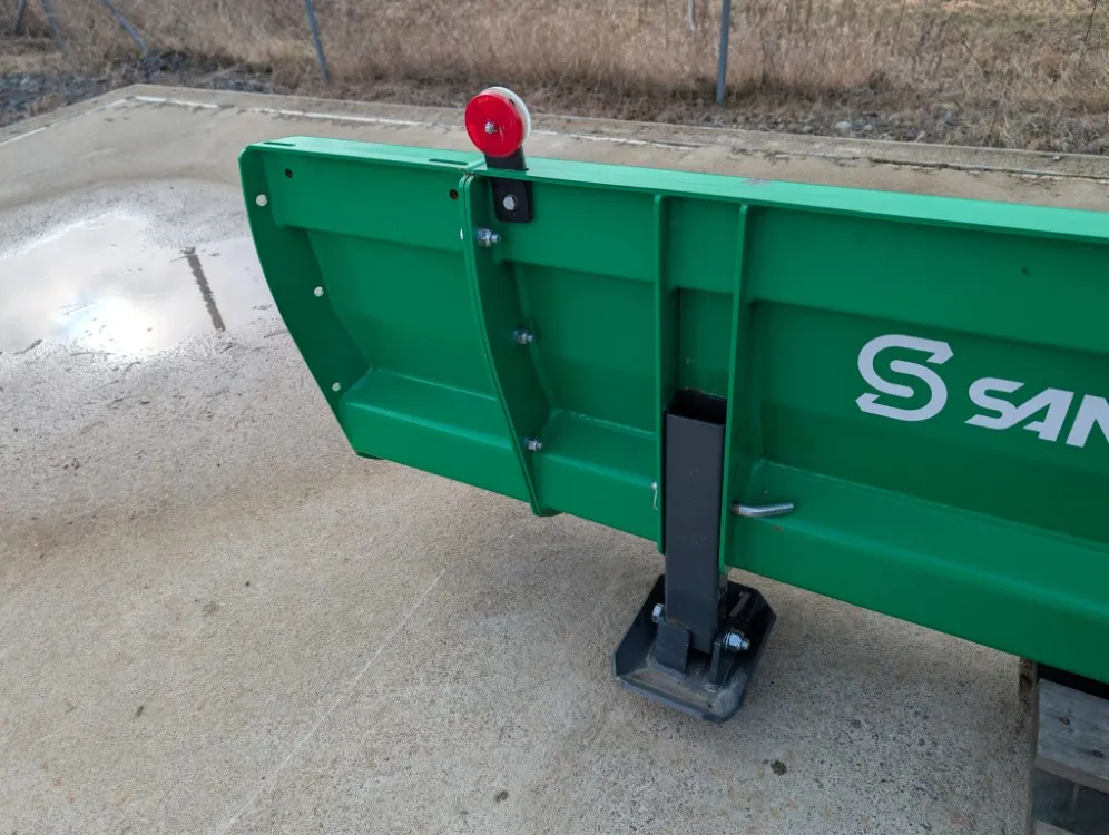 Sami 3000HD hydraulinen puskulevy / EURO, hyväkuntoinen, katso video!