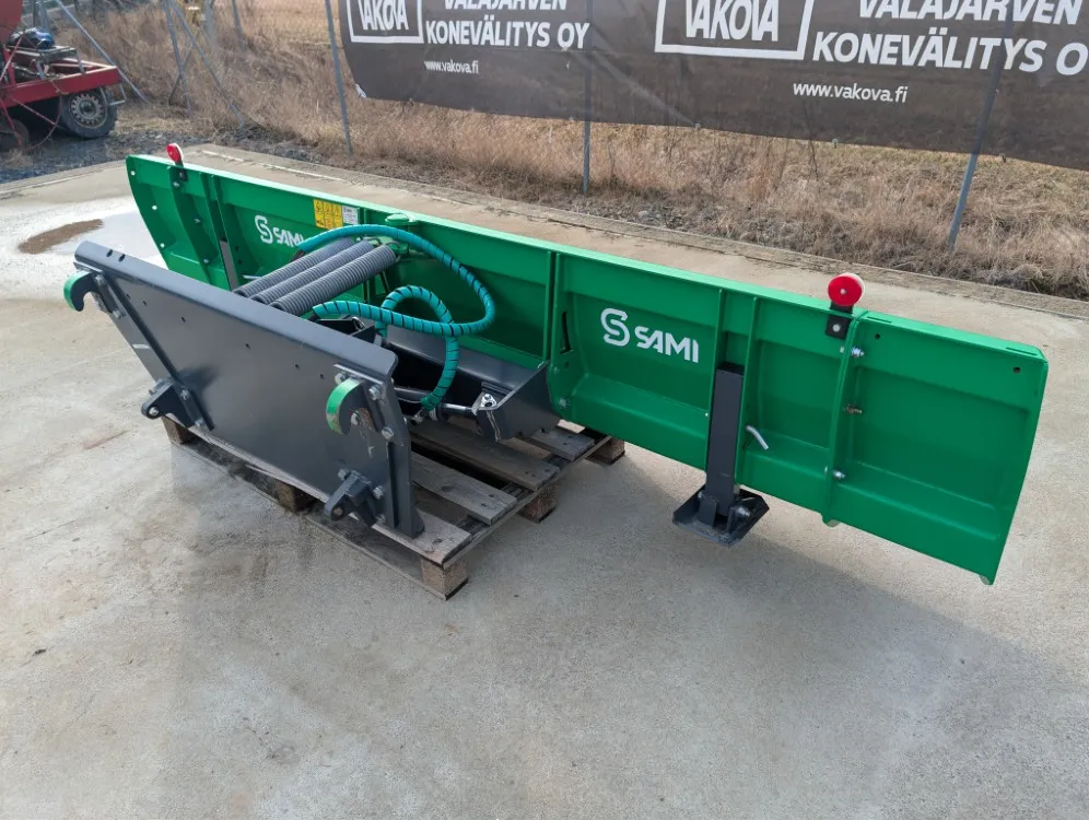 Sami 3000HD hydraulinen puskulevy / EURO, hyväkuntoinen, katso video!